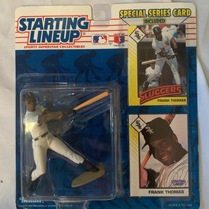 White Sox frank Thomas doll and card